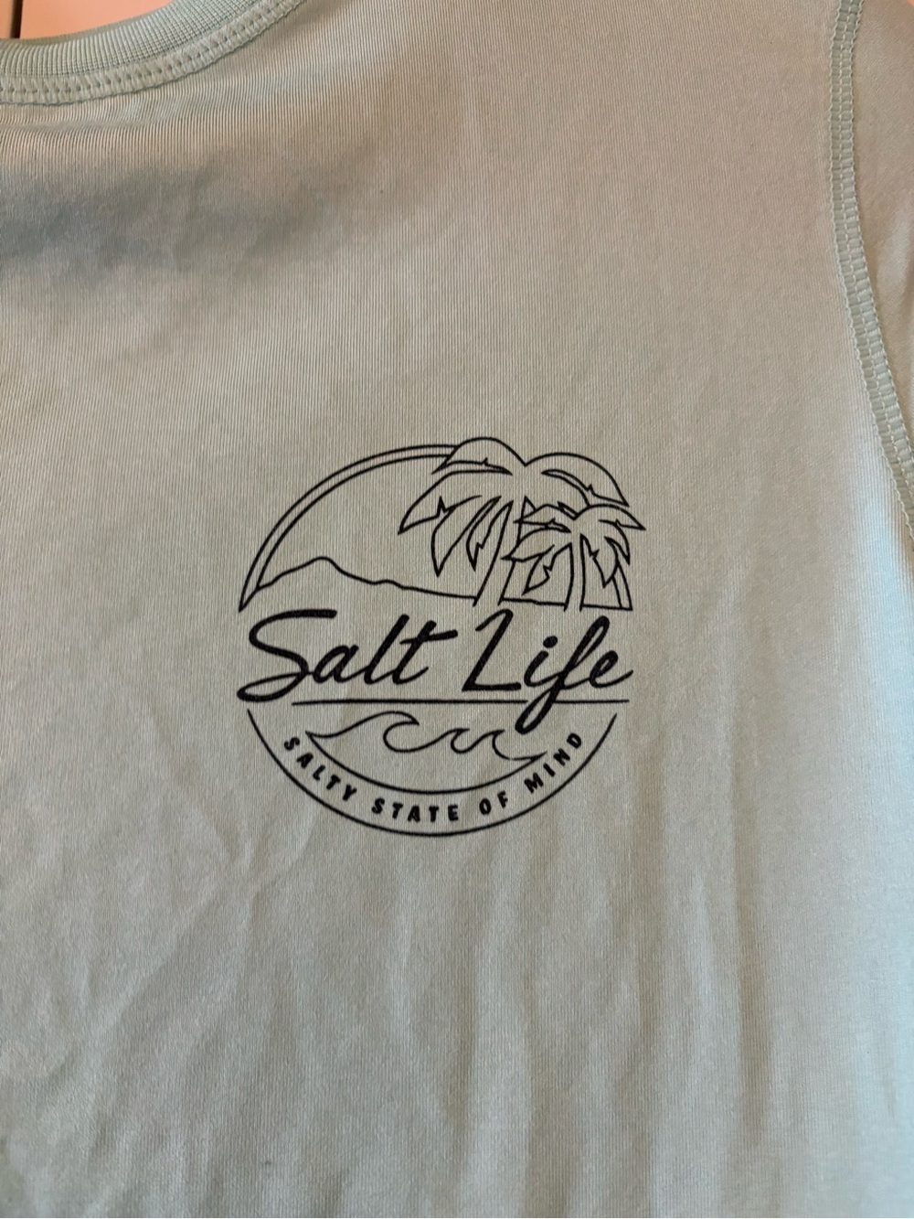 Women’s Salt Life Mint Green Long Sleeve Tee - Picture 2 of 4
